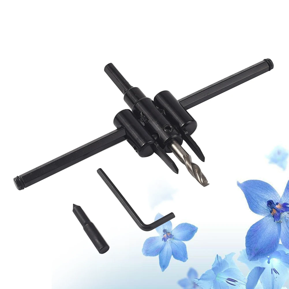 

30- Adjustable Alloy Woodworking Drill Bit Reaming Equipment Gypsum Board Audio Downlight Hole Opener(Random Color)