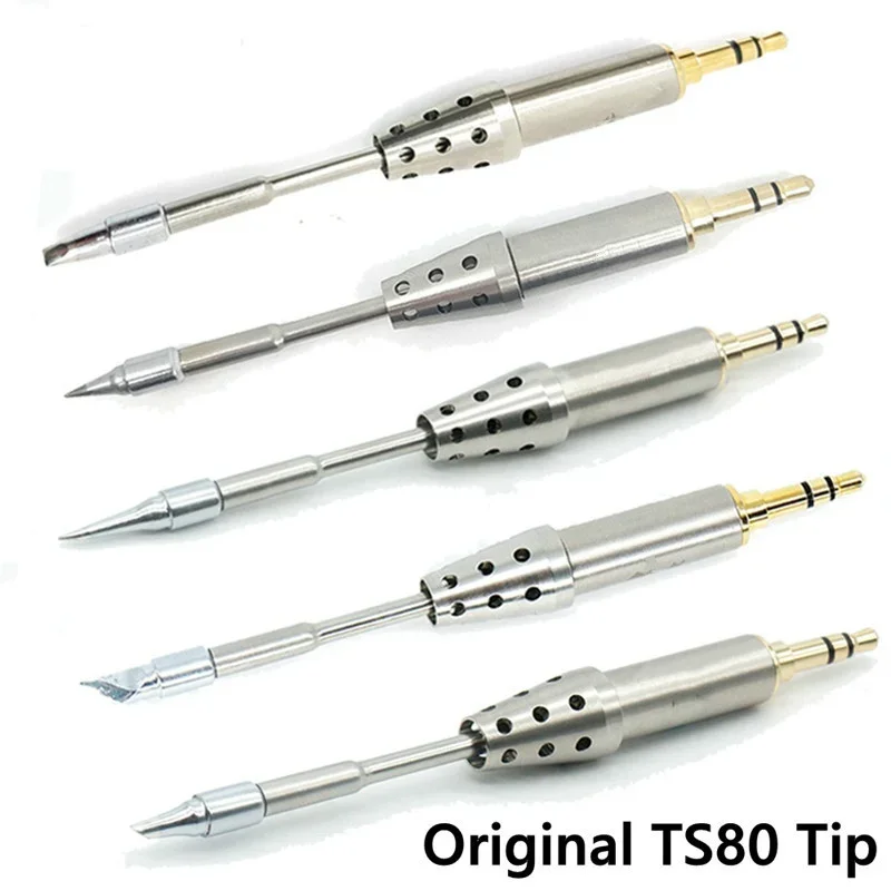 

TS-K4 TS-D25 TS-B02 TS-J02 TS-BC2 Original Soldering Head TS80 Replacement Solder Tip TS K4 D25 B02 BC02 J02 Solder Tools Set