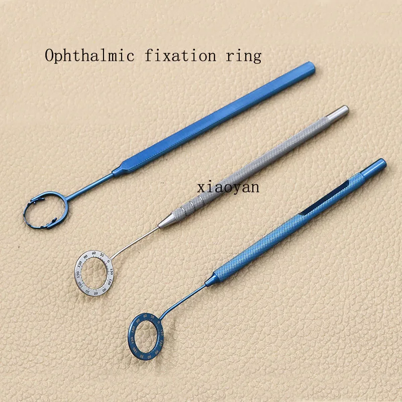 Stainless steel titanium alloy corneal transplantation marking ring microscope ophthalmic instrument eye fixation marking ring