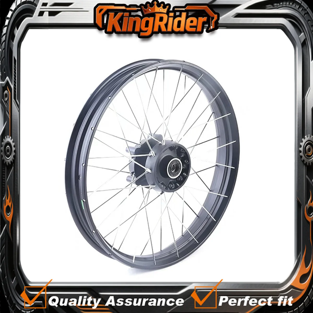 【Supreme quality】Fit For CFMOTO 450MT CF400-8/8A MT450 front wheel hub rear wheel hub  aluminum wheel steel rings