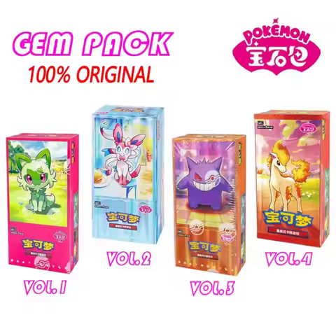 In Stock Pokemon Gem Pack Vol.4 Booster Box Simplified Chinese Pokemon Gem Pack Vol 4 Pokemon Gem Pack Vol.3 Gempack Vol.2