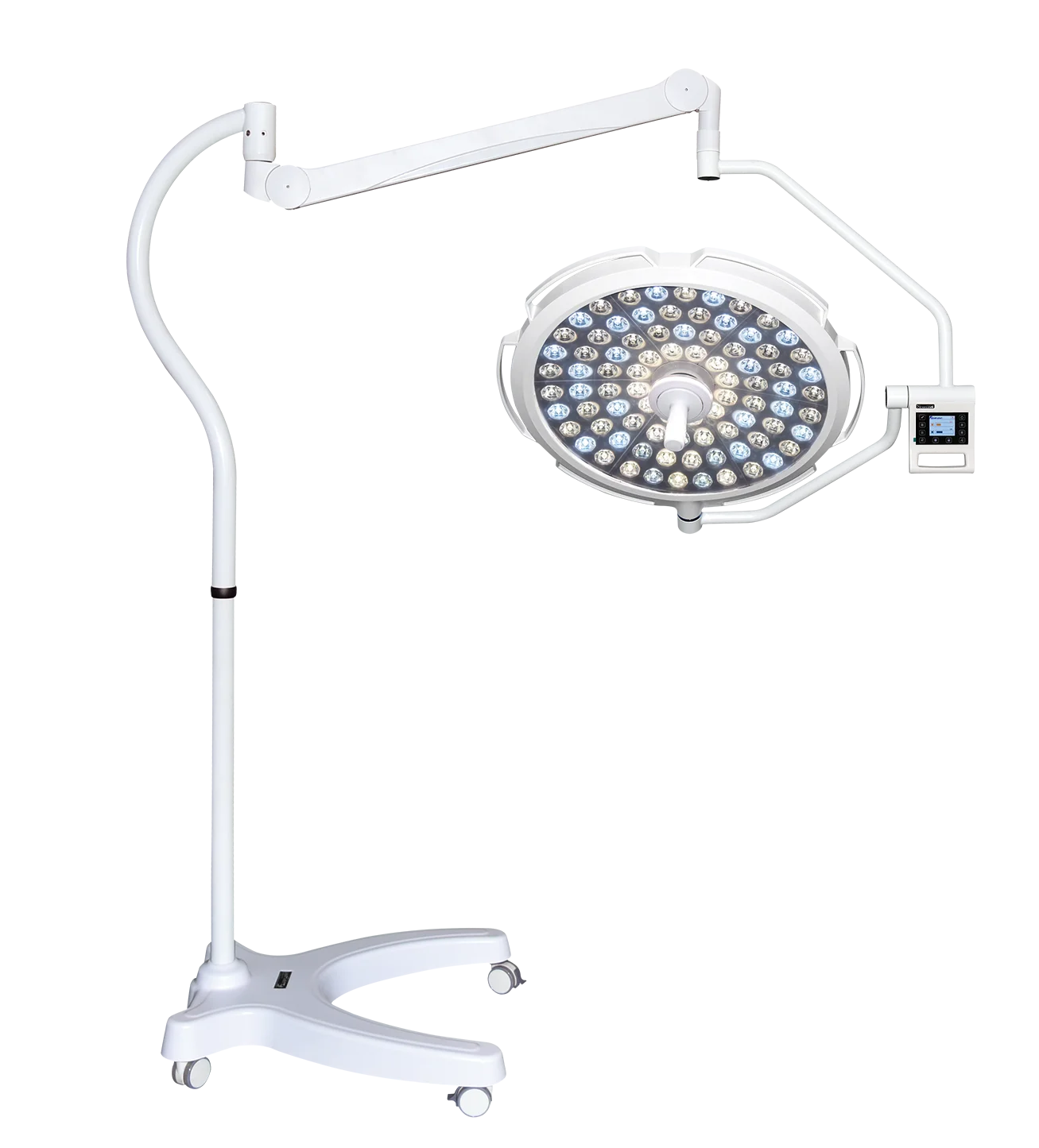 LED700-A Hospital Floor Stand Operation Lights Led Surgical Ot Lamp Mobile Vertical Surgery Light Led Shadowless Operating Lamp