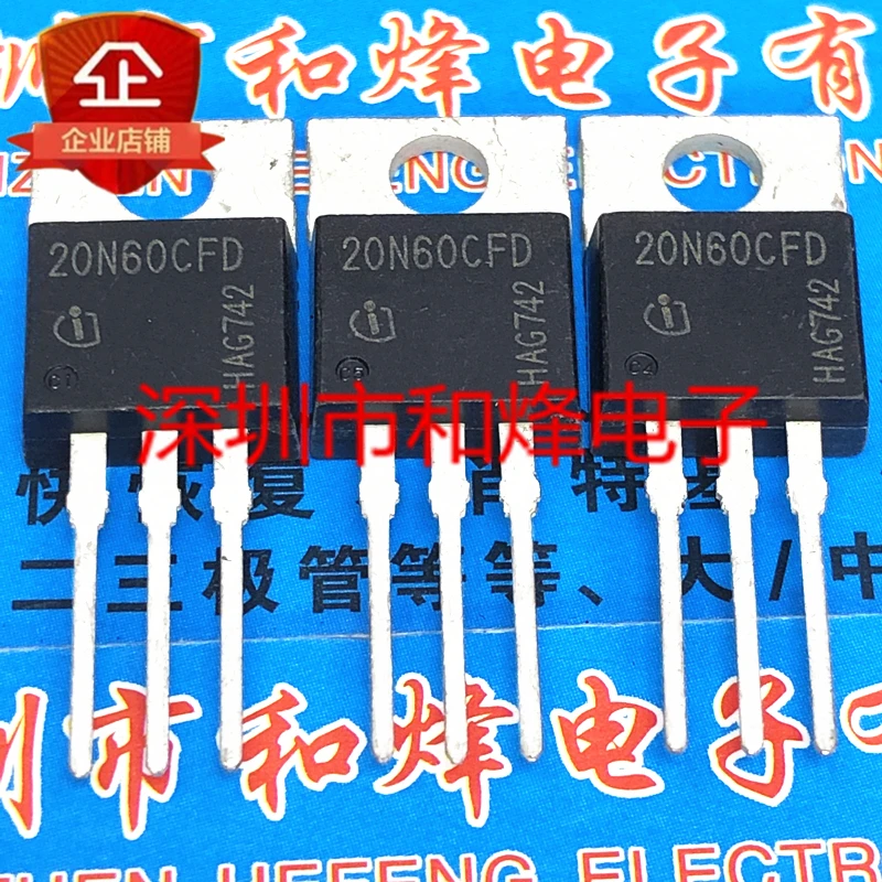 Free shipping   20N60CFD SPP20N60CFD  TO-220 650V 20.7A     10PCS