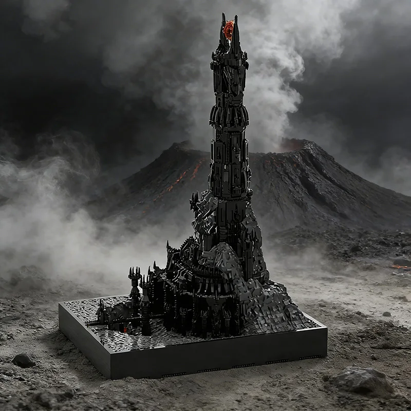 10976 pièces Star Battle Dark Fortress MOC, modèle de blocs de construction modulaires personnalisables, design créatif, populaire, DIY, jouet de vacances pour garçons, cadeaux