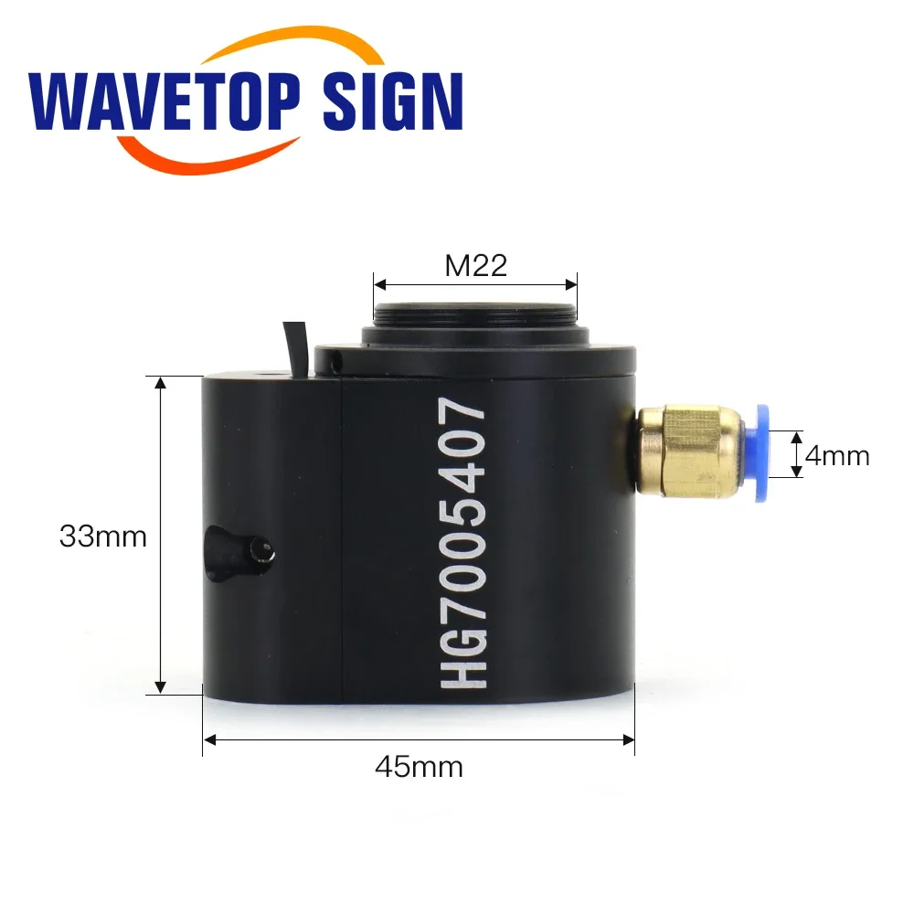 SignkoRay CO2 Laser Infrared Red Light Indicator Adjust the Light Path Can Bring Battery Box for Yongli Co2 Laser Tube