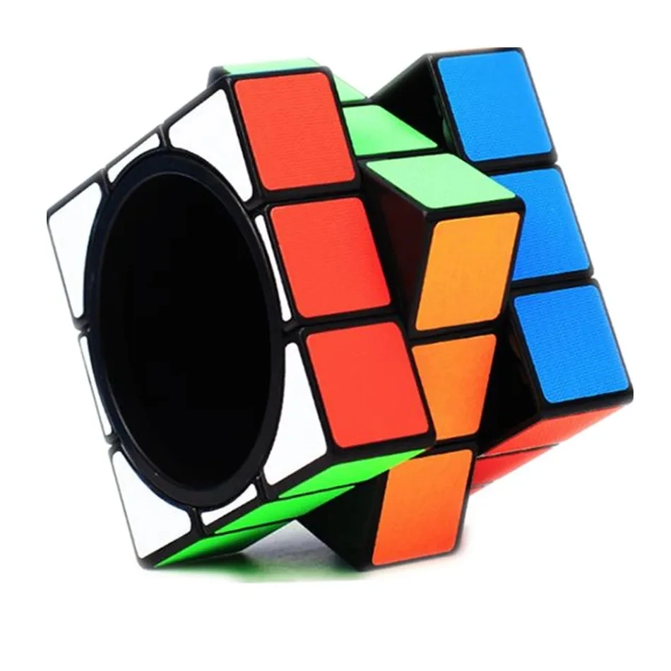 Zcube Fun 3x3 Pen Container Magic Cube Creative Small Ornaments Education Learnning Puzzle Cubo Magico Toys Gifts For Kids