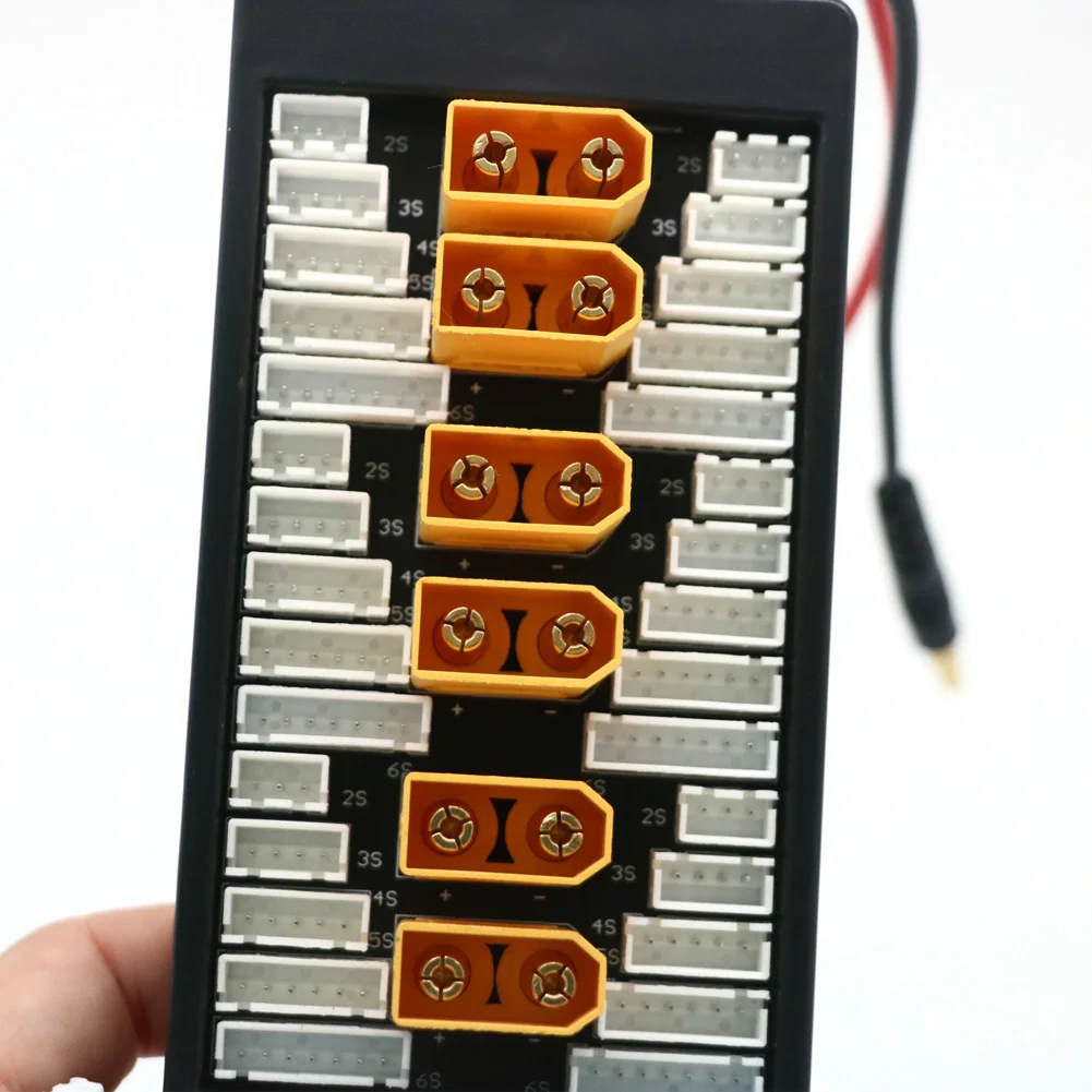 XT30 XT60  XT90 T-Plug EC3 EC5 Parallel Lipo Battery Charging Board 2-6S for ISDT Q6 PL6 PL8 Charger IMAX B6 B6AC B8 Charger