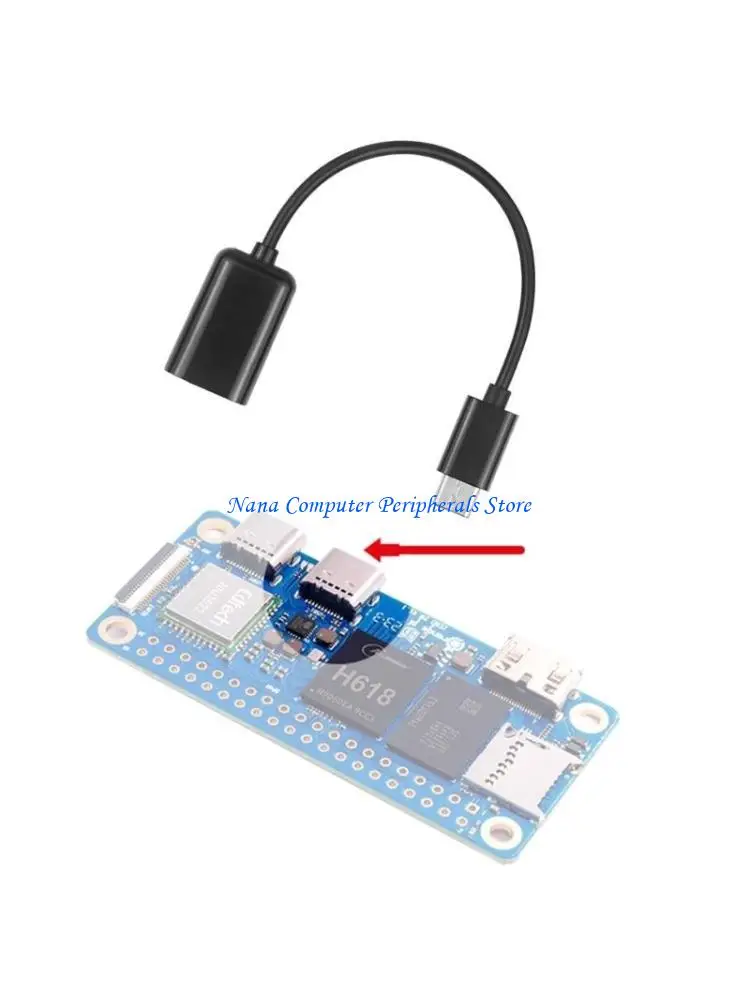 

F68C OTG-переходной кабель-переходник USB OTG в TypeC OTG-адаптер для макетной платы