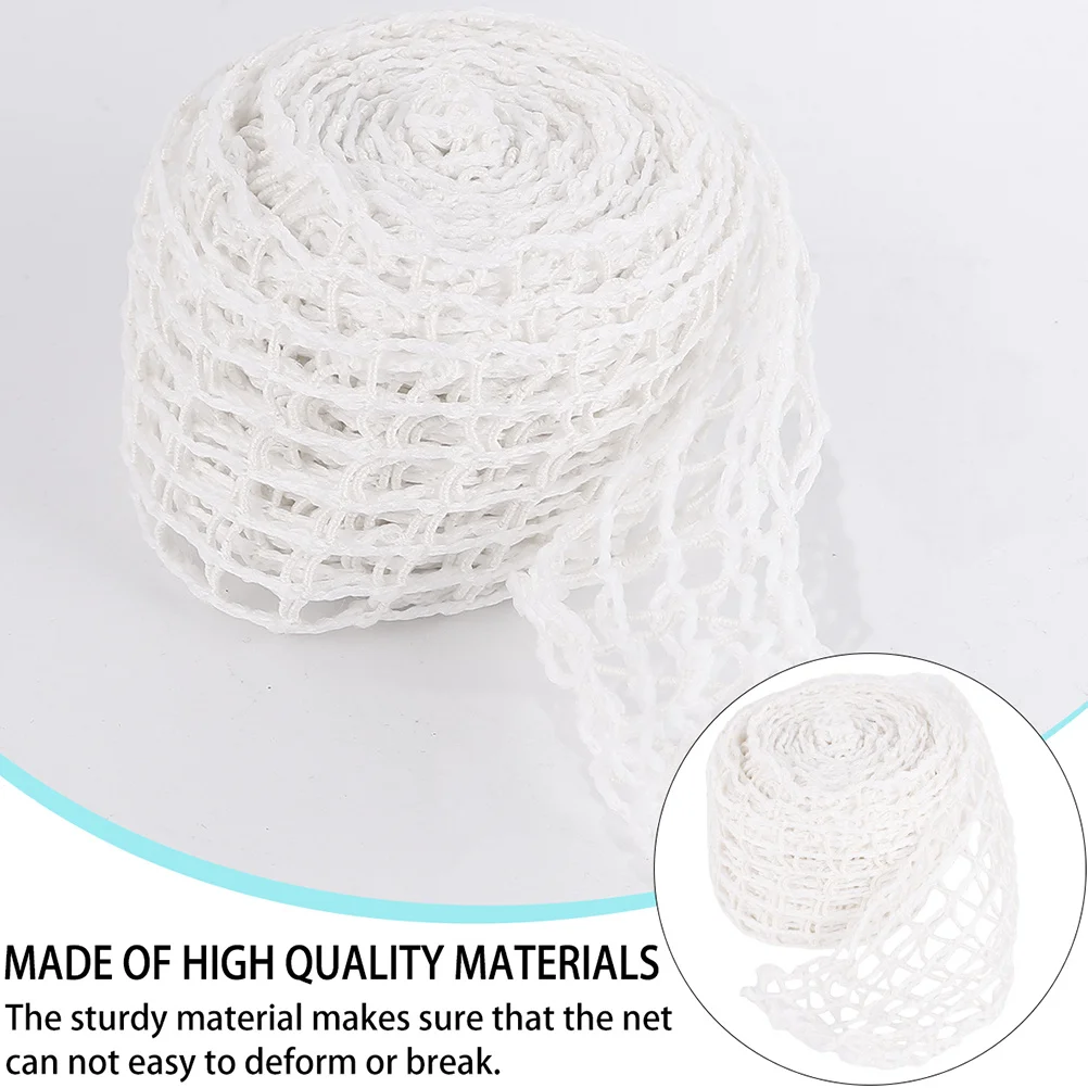 

1 Roll Meat Netting Beef Netting Roll High Elastic Polyester Sausage Net Kitchen Cooking String Sausage Casings Spider Web