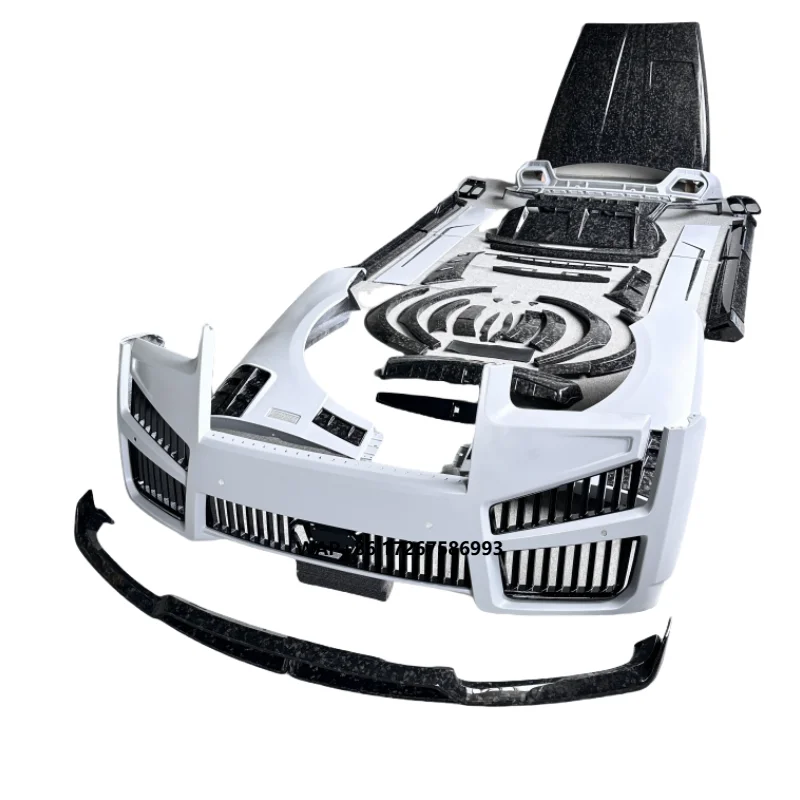 

New Style Carbon Fiber Body Kit and Bumper Diffuser for the Upgraded M-model of the 2025 Rolls Royce Cullinan