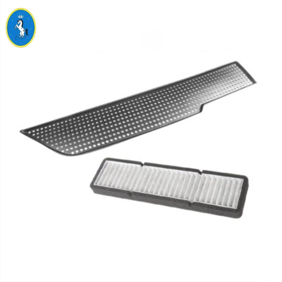 

For Tesla Model 3 2018 2019 2020 2021 Plastic Air Conditioning AC Inlet Anti-blocking Filter Protection Panel Cover Accessories