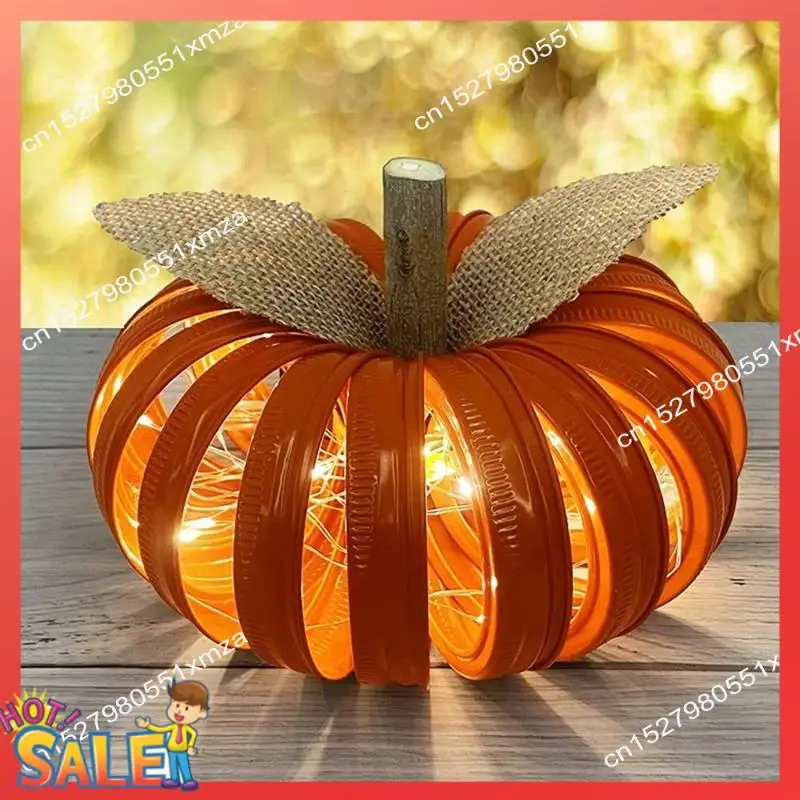 ABCL هالوين متوهجة اليقطين الديكور اليقطين LED ضوء فانوس الديكور ضوء فلاش فستان مناسبات #5