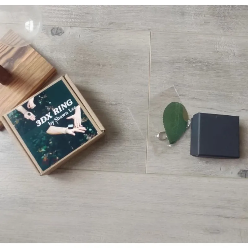 

3DX Кольцо от Шона Ли Волшебные трюки слева к кольцевой коробке Появляющийся фокусник Крупным планом Уличные трюки Иллюзии Реквизит Романтическая магия