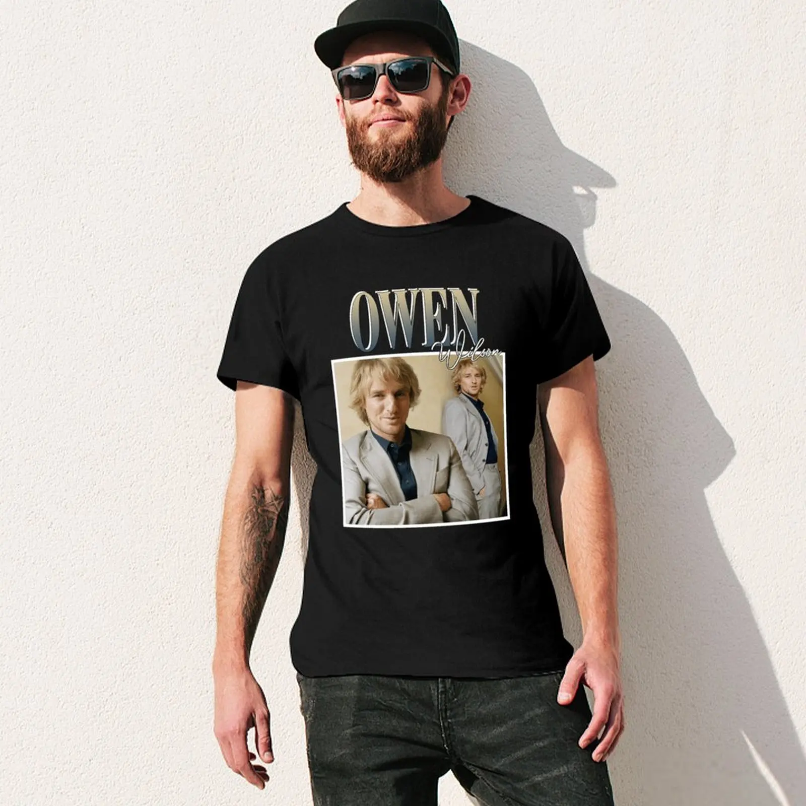 Owen Wilson T-Shirt custom t-shirts tops luxury clothes men