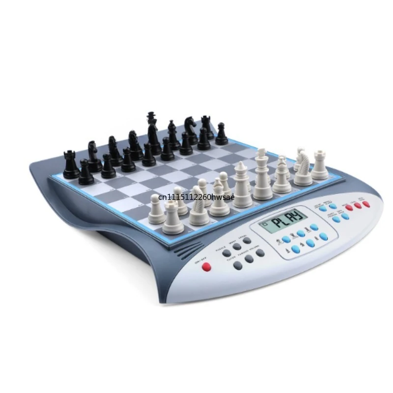 Intelligent Electronic Chess Board, Voice Teaching Function, Ergonomic Design, Chinese & English Language for Chess Practice