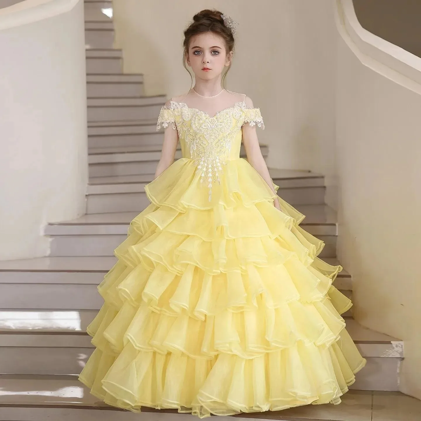 vestido-de-lujo-personalizado-para-nina-con-flores-para-boda-fiesta-encaje-amarillo-tul-en-capas-vestido-de-gala-para-ninas-cumpleanos-invitadas-eventos-formales-espectaculos-bailes