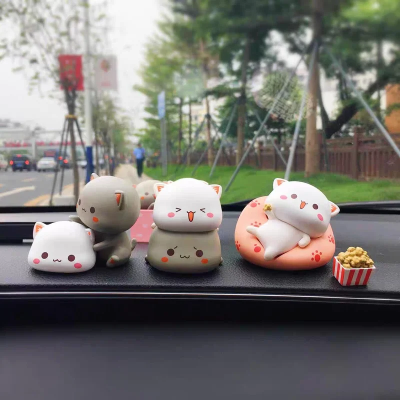 Kawaii Mitao Cat 2 Season Lucky Cat Cheap Cute Cat Blind Box Toys Surprise Figure Cartoon Doll Collect Model Home Christmas Gift