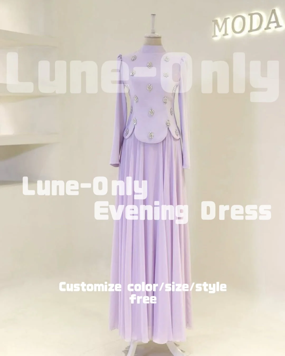 カスタムメイドのロングスリーブクリスタルプロムドレス、ドレープウェディングドレス、女性用イブニングドレス、エレガントなパーティガウン、フォーマルドレス