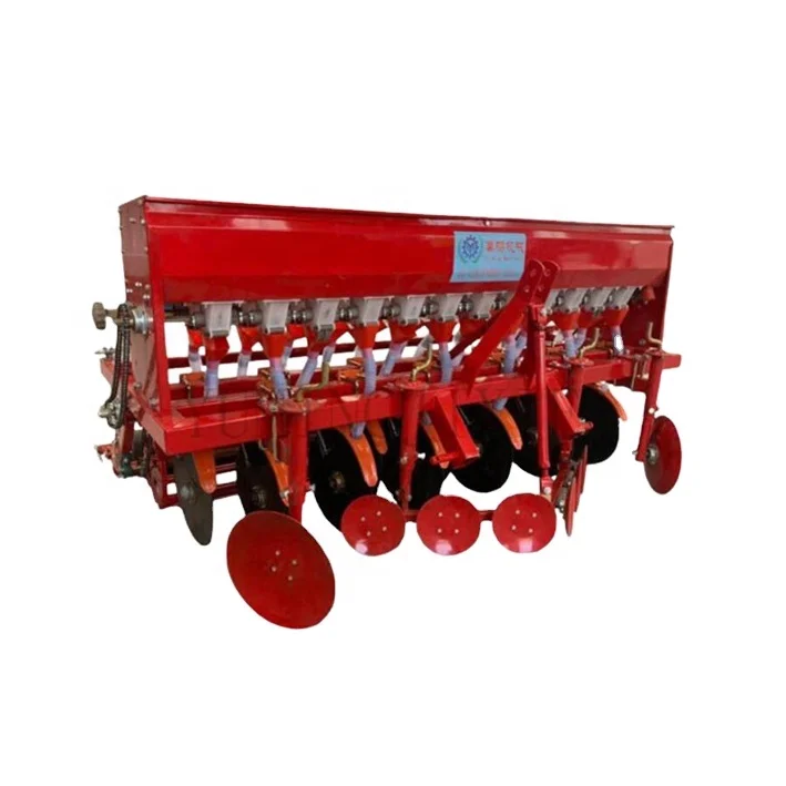 Tractor Trailed Wheat Seeder No Tillage Seed Drill Wheat Planter