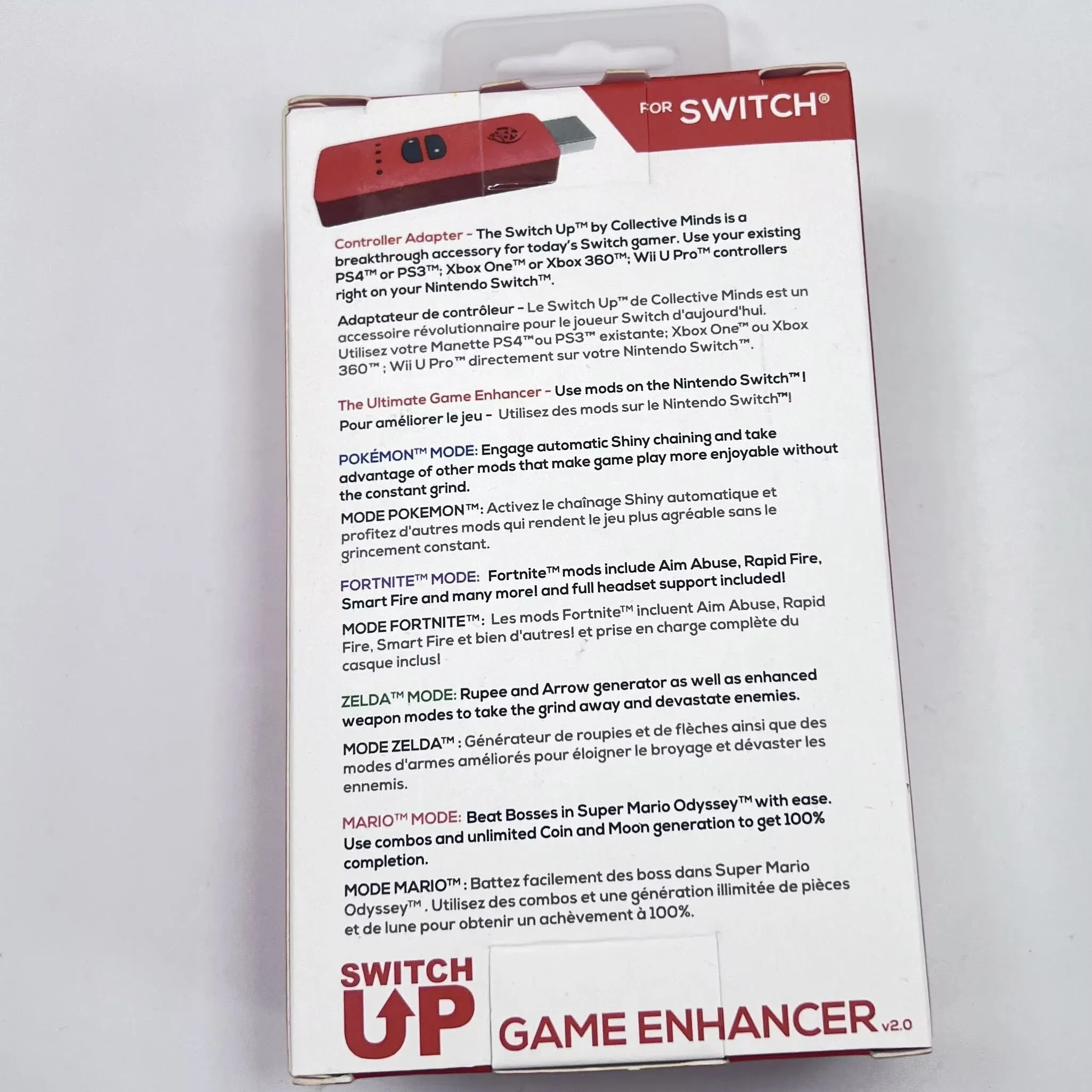 محول مقبض مستخدم MOD V2.0 نسخة لامعة من محول وحدة تحكم جهاز Pocket Monsters USB #4