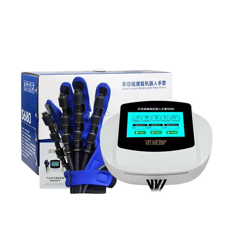 

High quality robotic hand gloves therapy finger rehabilitation trainer robot gloves stroke hand machine