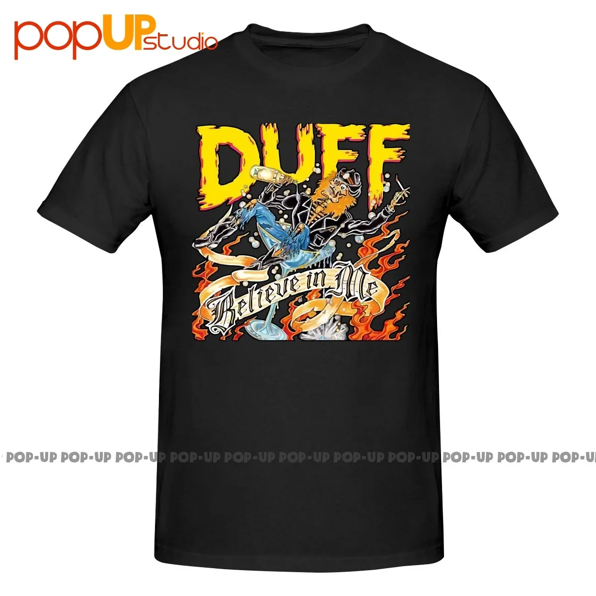 Camiseta de Duff Mckagan Believe In Me, informal, Vintage, superventas