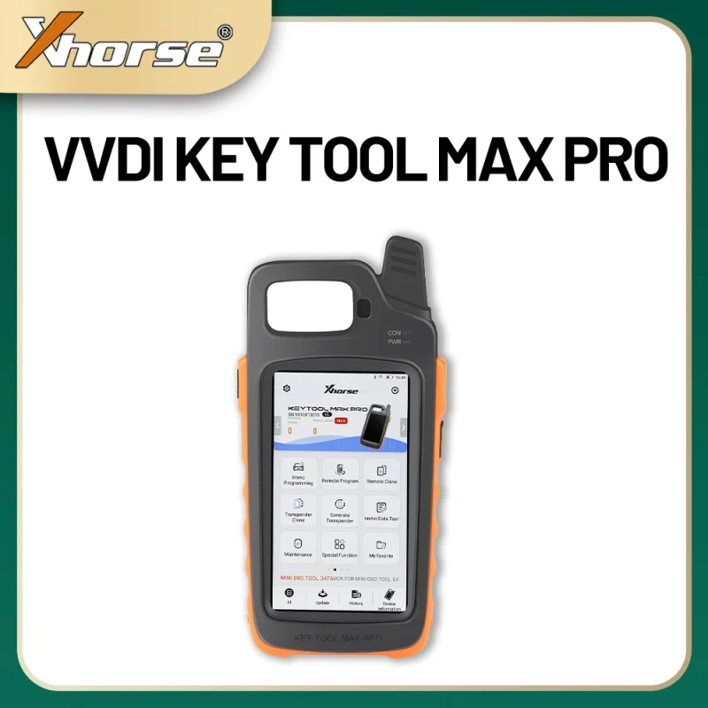 Xhorse VVDI Key Tool Max PRO Bundle | Key Tool Max & Mini OBD Functions | Voltage & Leakage Detection