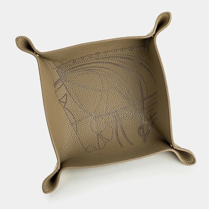 

1 шт. многофункциональный лоток для хранения, ящик для хранения ювелирных изделий, лоток для хранения ювелирных изделий из искусственной кожи