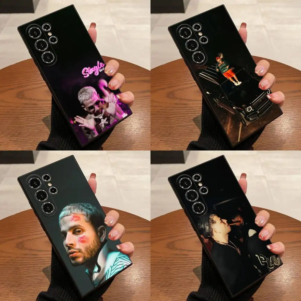 

Phone Case For Samsung S25,S24,S21,S22,S23,S30,Ultra,S20,Plus,Fe,Lite,5G Rapper D-Dei V LOS Single Black Box