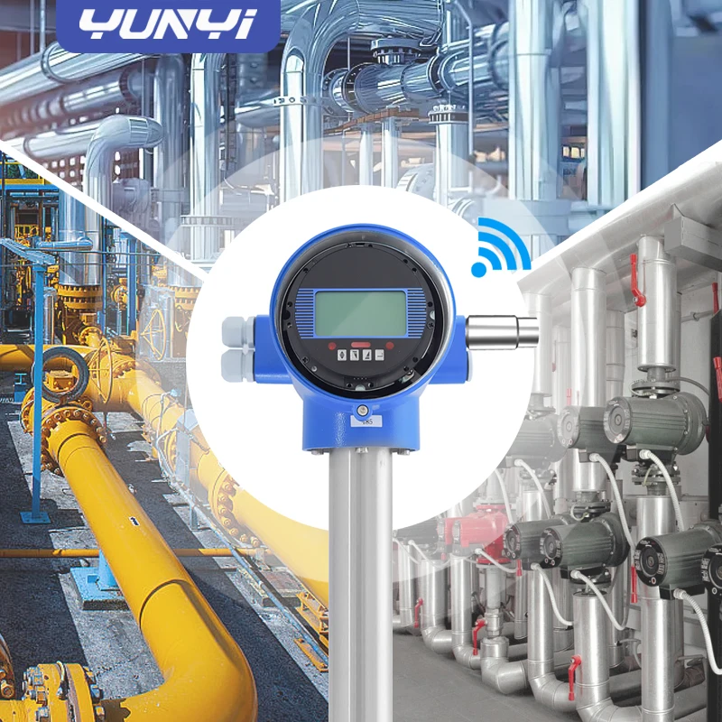 Wireless Magnetic Flow Meter for Large Pipes DN300-DN3000 Oil G as Water Hot Tap Installation Non-Intrusive Measurement