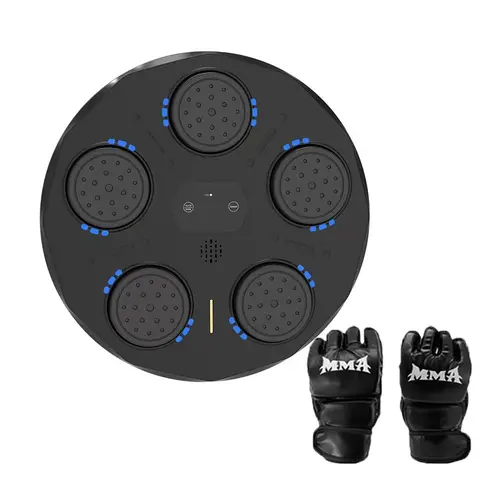 Musikboxningsmaskin, smart Bluetooth-boxningsutrustning Boxningssäck med handskar Elektronisk LED-boxningsträningsutrustning 12 best sales musikboxningsmaskin - №6