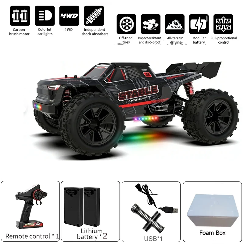 

JJRC 1:14 RC Car C8831 2.4G 4WD Remote Control Cars High Speed Racing With Light Off-road Vehicle toys For Kids And Adults Gift