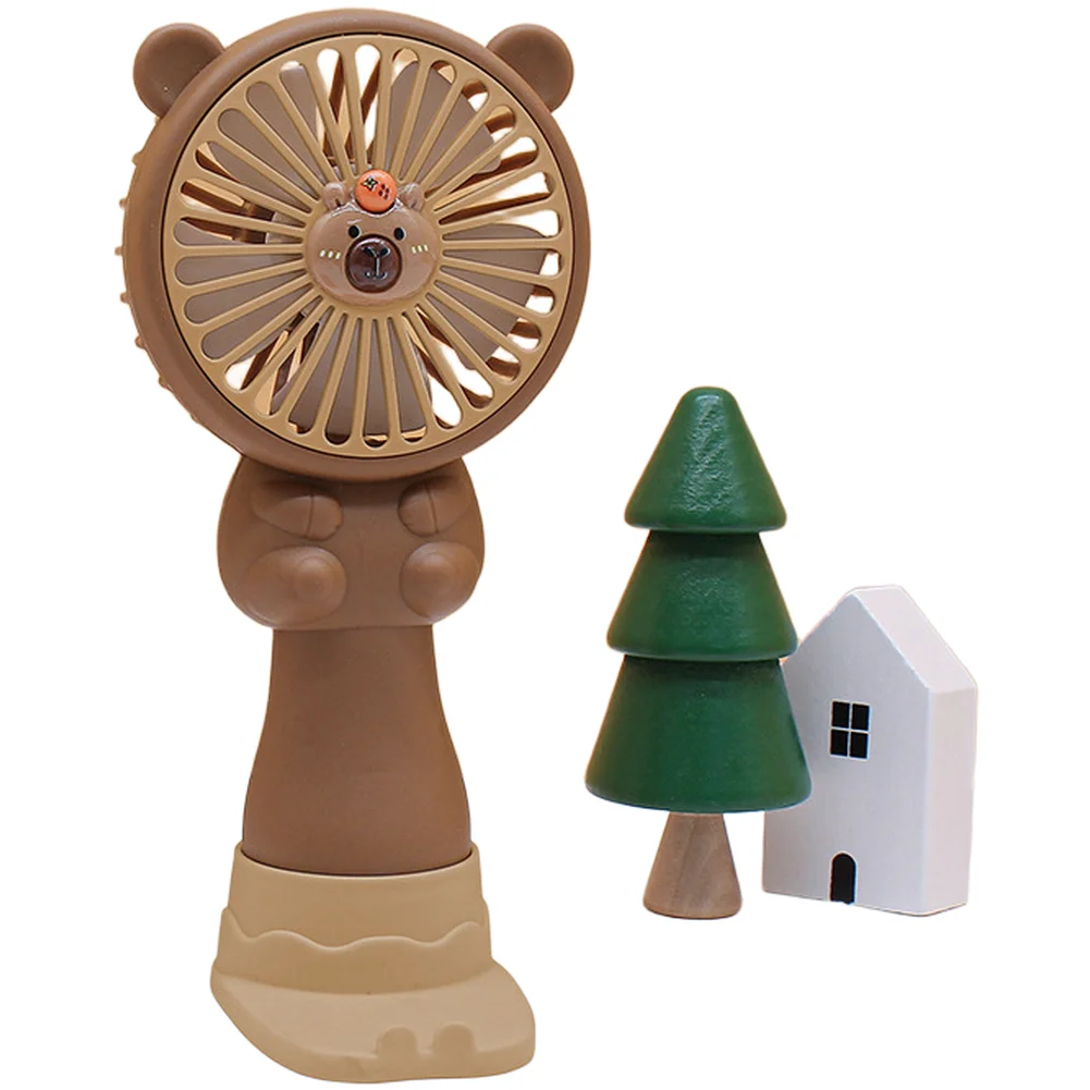 Handheld USB Desk Fan for For MINI Devices Style 3 Wind Speeds Quiet Operation Under 36dB Plastic Body Handheld