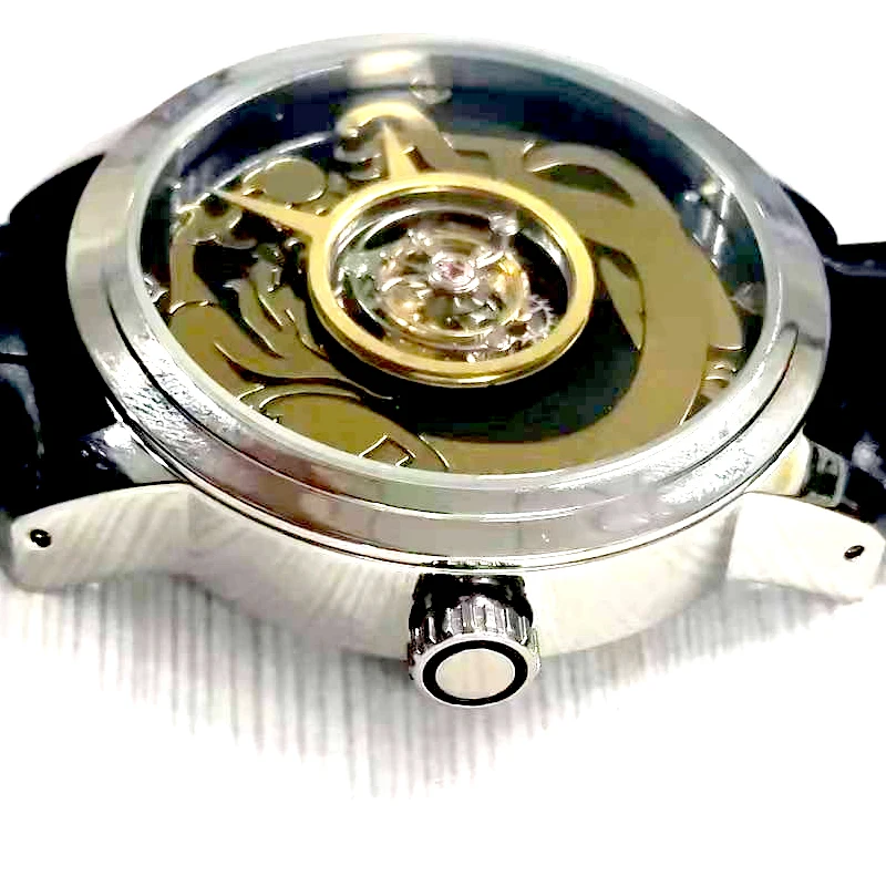 Center tourbillon movement mechanical watch mechanical watch dragon Chinese Loong Totems