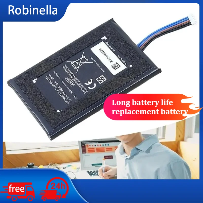 E65E 5220mAh Rechargeable Battery Extended Battery For Wii U/Wii Game Controller Long battery life & fast charging