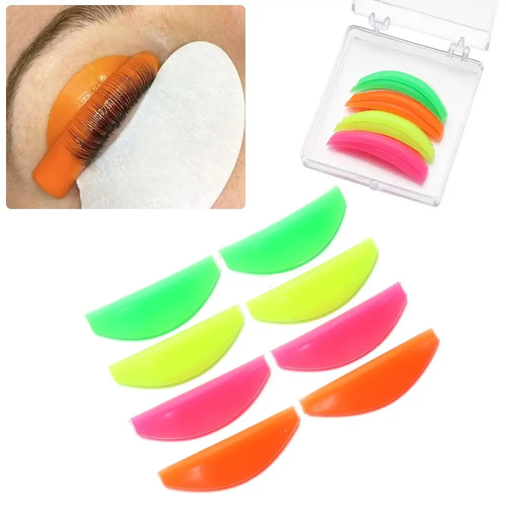 Eyelash Lifting Eyelash Extension Applicator Tools Eyelash Curler Tool Recycling Lashes Rods Shield Eyelash Perm Pad Silicone