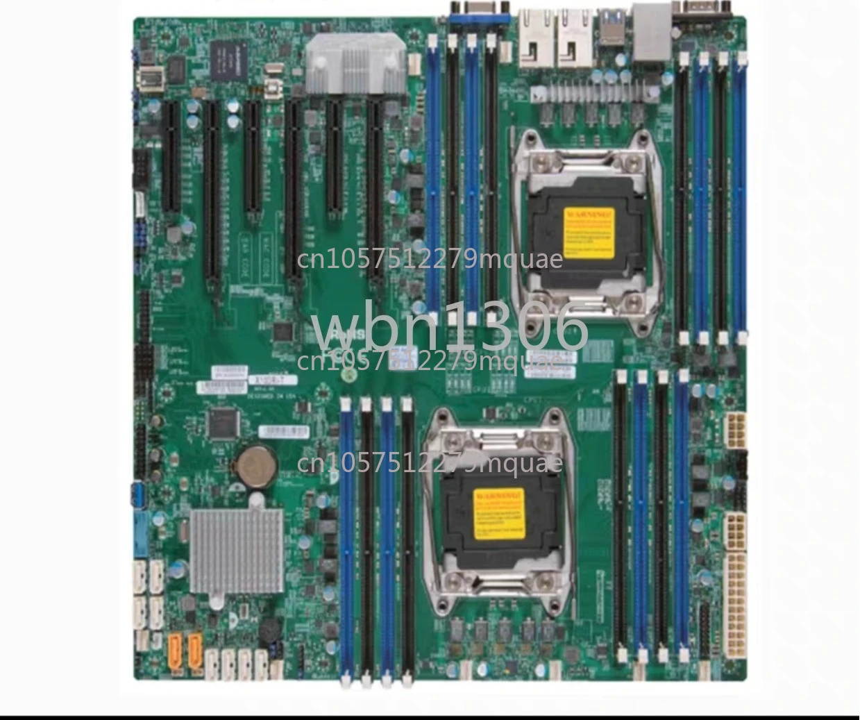 Dual X99 main board X10DRL-I X10DRI DAI E5 V3V4 home silent E-ATX Disassembly main board