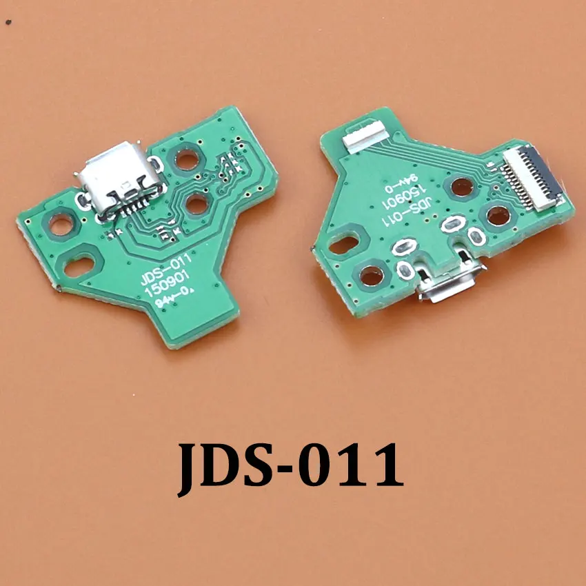 PS4 컨트롤러 마이크로 USB 충전 보드 포트 소켓 잭 테일 도크 12Pin 14Pin JDS 001 011 030 040 055 커넥터 플렉스 케이블