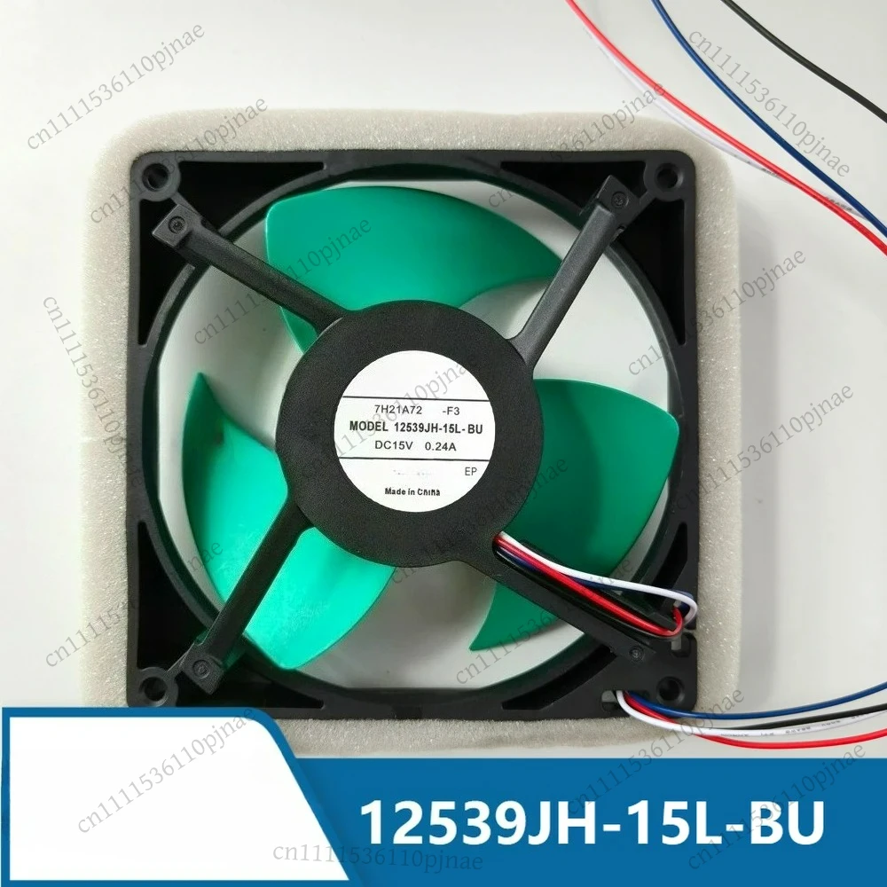 

Вентилятор охлаждения для холодильников 12539JH-15L-BU NMB NMB-MAT для Haier Panasonic Meiji, DC15V 0.24A, 12см, 13*13*2см