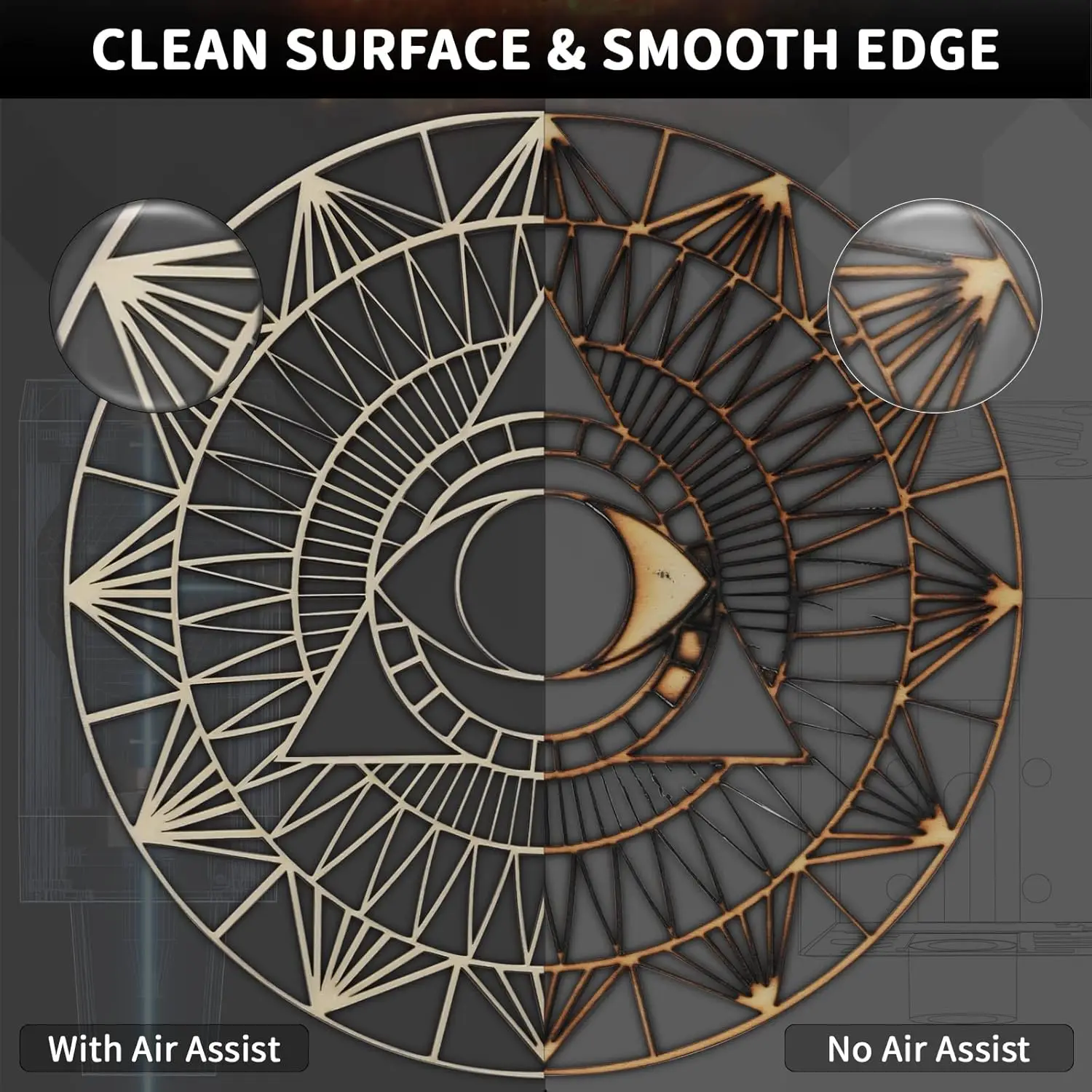 Ortur OAP1.0 50L Air Pump for Laser Engraver Desktop CNC Laser Engraving Machine Accessories Air Assist Compressor for Cleaner C