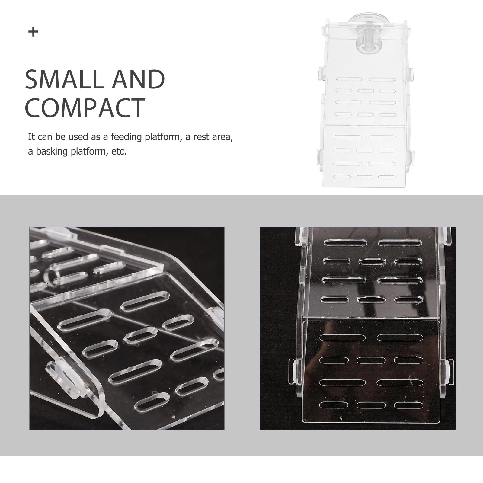 

Plastic Turtle Platform Basking Ramp Resting Area Health Improvement Easy Install Aquarium Tank Decor