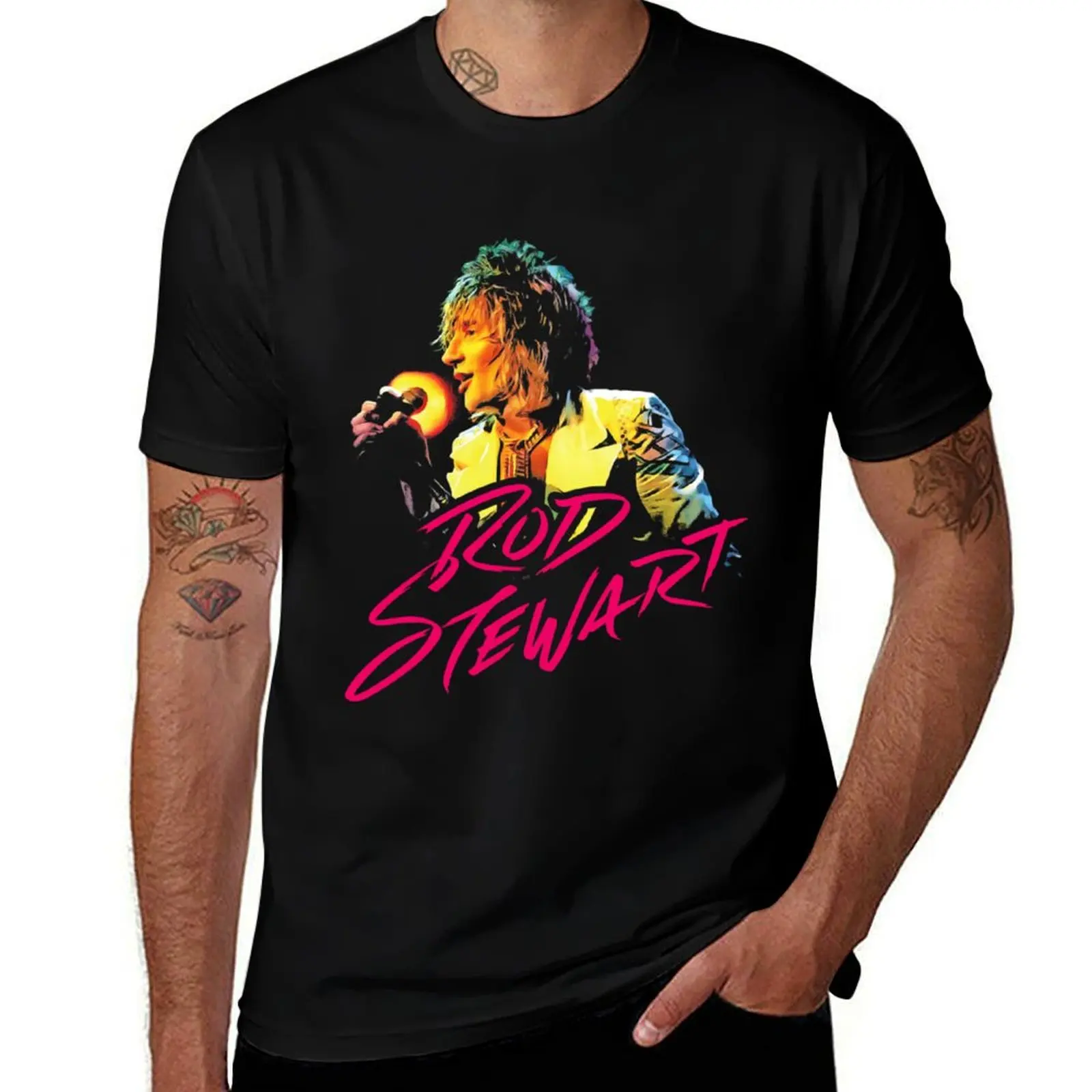 Rod Vintage - Rod Tour 2023 T-Shirt Minimal Art Print T-Shirt