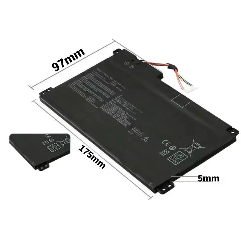 الأصلي ل ASUS E410M E410MA E510M E510MA E510MA L410MA B31N1912 C31N1912 بطارية الكمبيوتر المحمول 3640mAh 11.55v