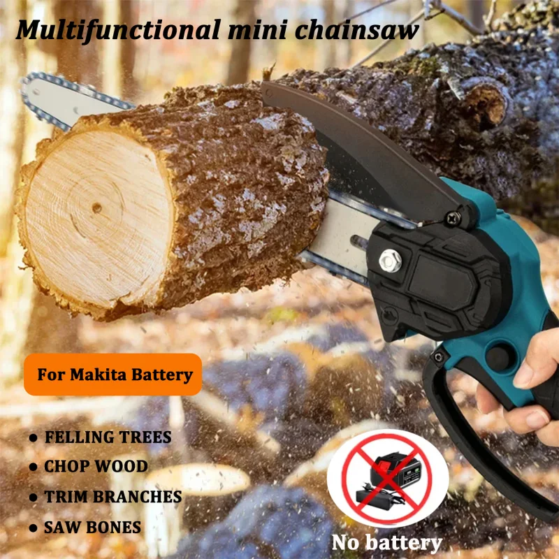 منشار كهربائي صغير لـ 18 فولت (بدون بطارية) لأعمال النجارة مع منشار كهربائي صغير محمول مقاس 6 بوصات #1