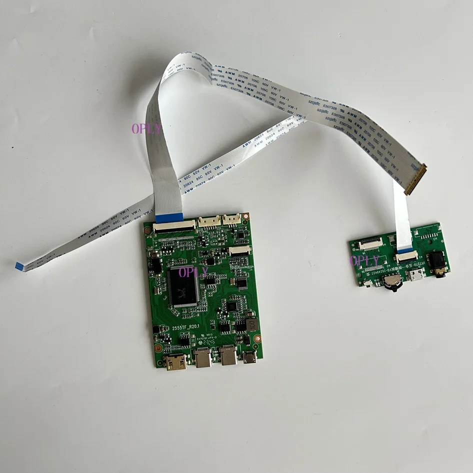 

2 TYPE C Mini HDMI-compatible Controllor board kit for B140HAN04 B140HAN04.9 B140HAN04.D 14" 1920X1080 EDP LED screen kit DIY