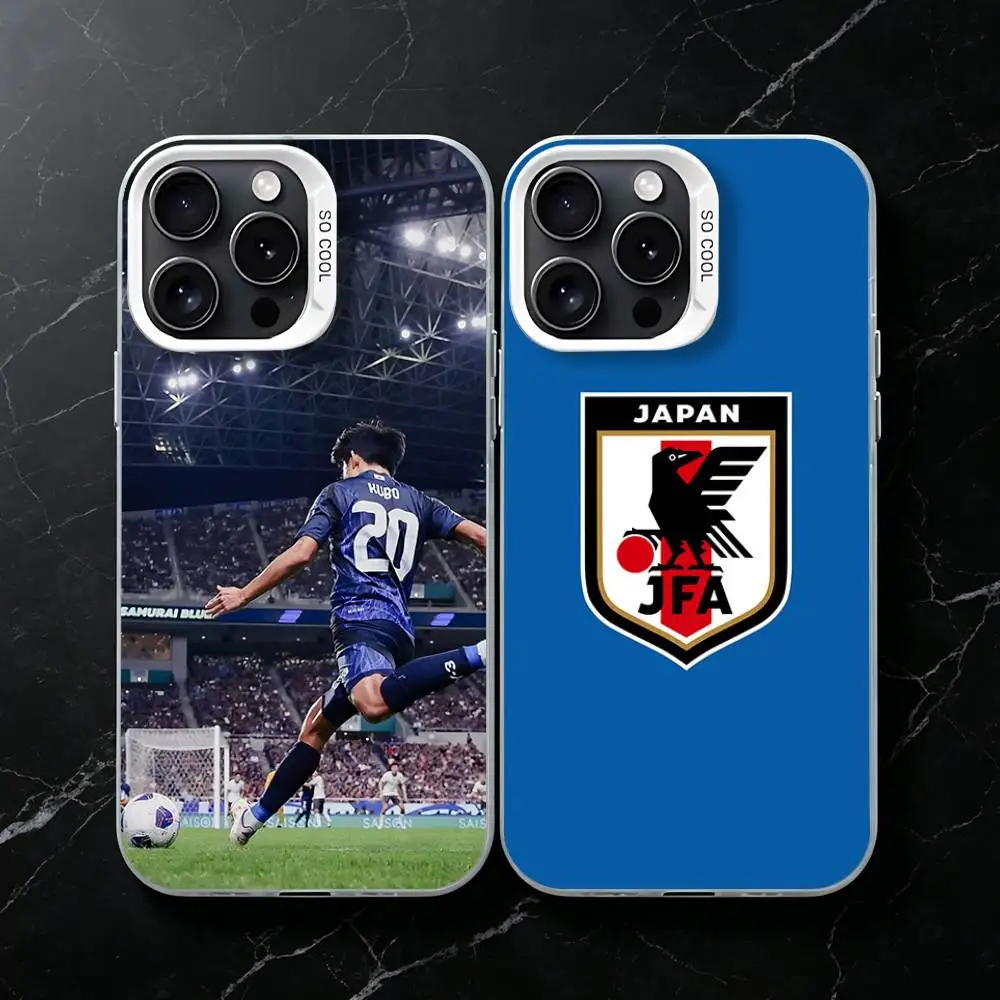 

Nippon Japan Football Team Phone Case for iPhone 17 16 15 14 13 12 11 Pro Plus Max Mini X XS Air Stylish Cover