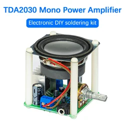 TDA2030A Mono Amplifier Kit DIY Electronic Product for Practicing Welding Circuit Board and Assembling Components