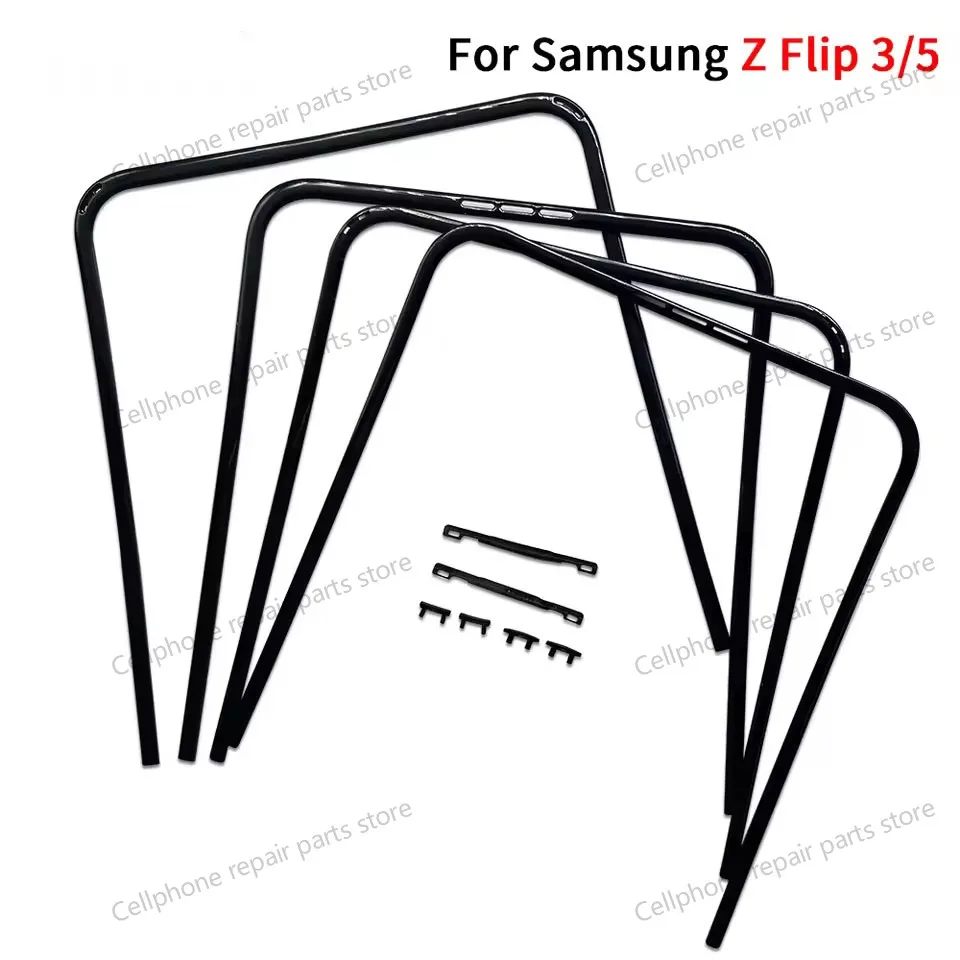 Front Screen Stand Middle Bezel Frame LCD Display Bracket Plastic Hoder For Samsung Z Flip 3 4 5 6 741 F731 F721 F711 image 3