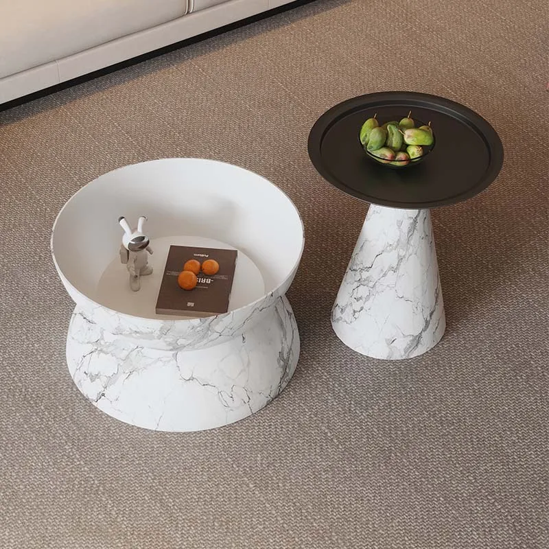 -Para mesa de centro elegante design redondo mesas de centro modernas premium estética mesa de centro sala móveis para sala de estar ^