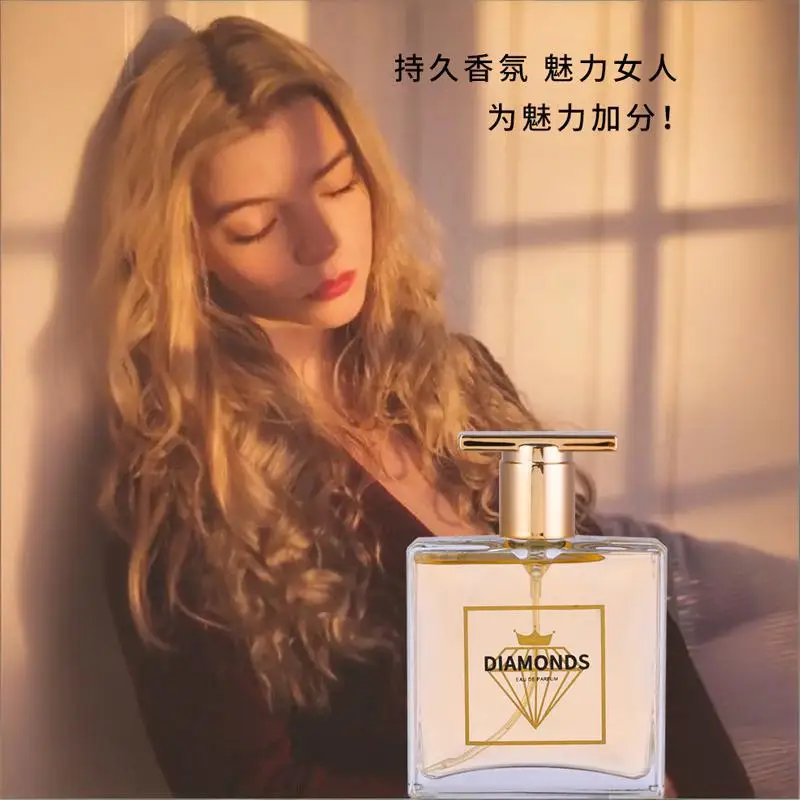 

40ML Treasure Diamond Perfume Luxury Long-lasting Floral and Fruity Fragrance Eau de Parfum For Women Fresh Attractive Body Mist